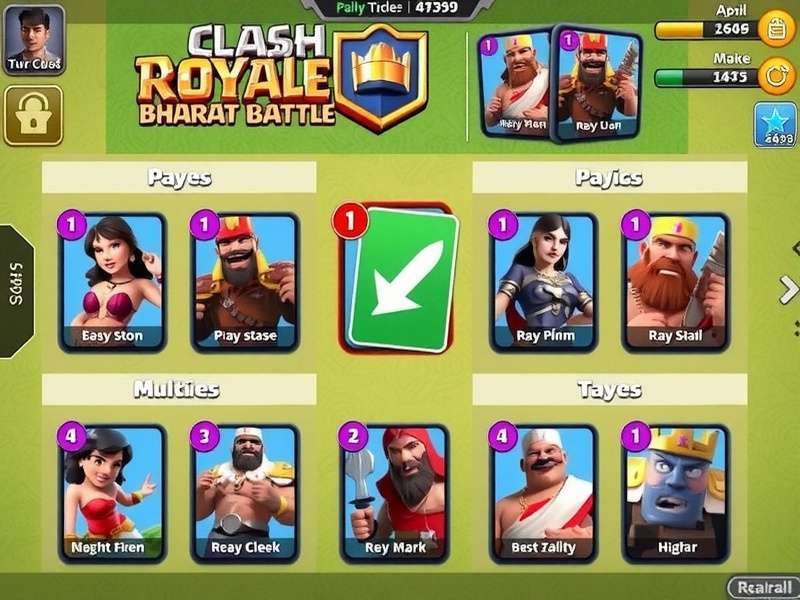Indian-Themed Cards in Clash Royale Bharat Battle